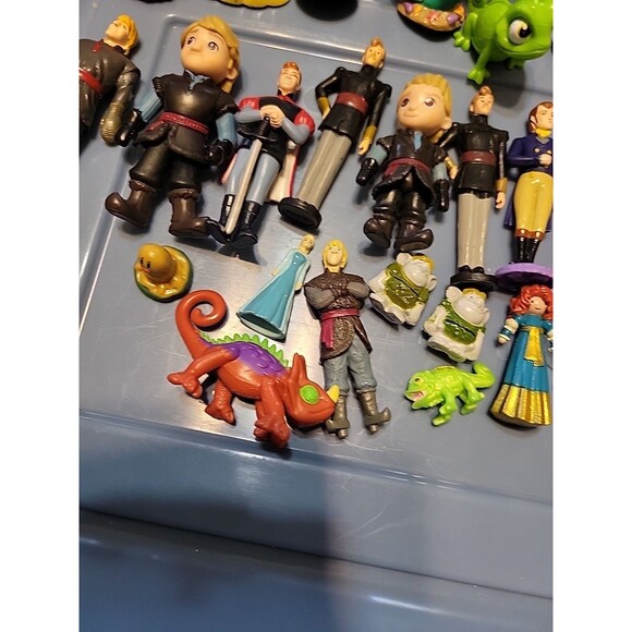 DISNEY Huge Lot Disney Princess Figures Mini Dolls Cake Toppers Lot - Picture 12 of 16